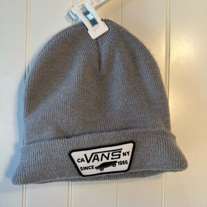 Vans unisex grey beanie
